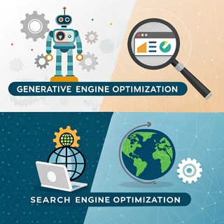 generatieve engine optimization vs search engine 2 320