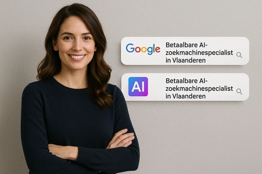 Betaalbare Google en AI-zoekmachine specialist in vlaanderen 1 betaalbare AI SEO specialist02 510